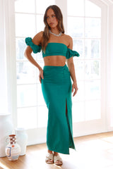 Foremost Crop Top Green