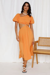 Scent Of Jasmine Maxi Dress Orange