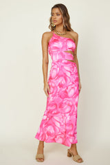 Oceans Apart Maxi Dress Pink