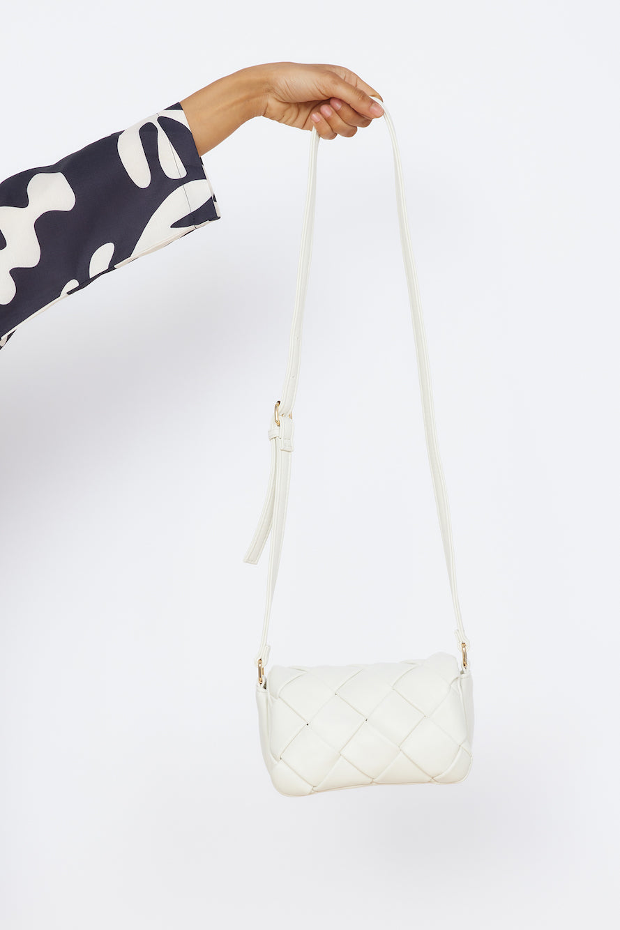 BILLINI Bardot Cross Body Bag Bone