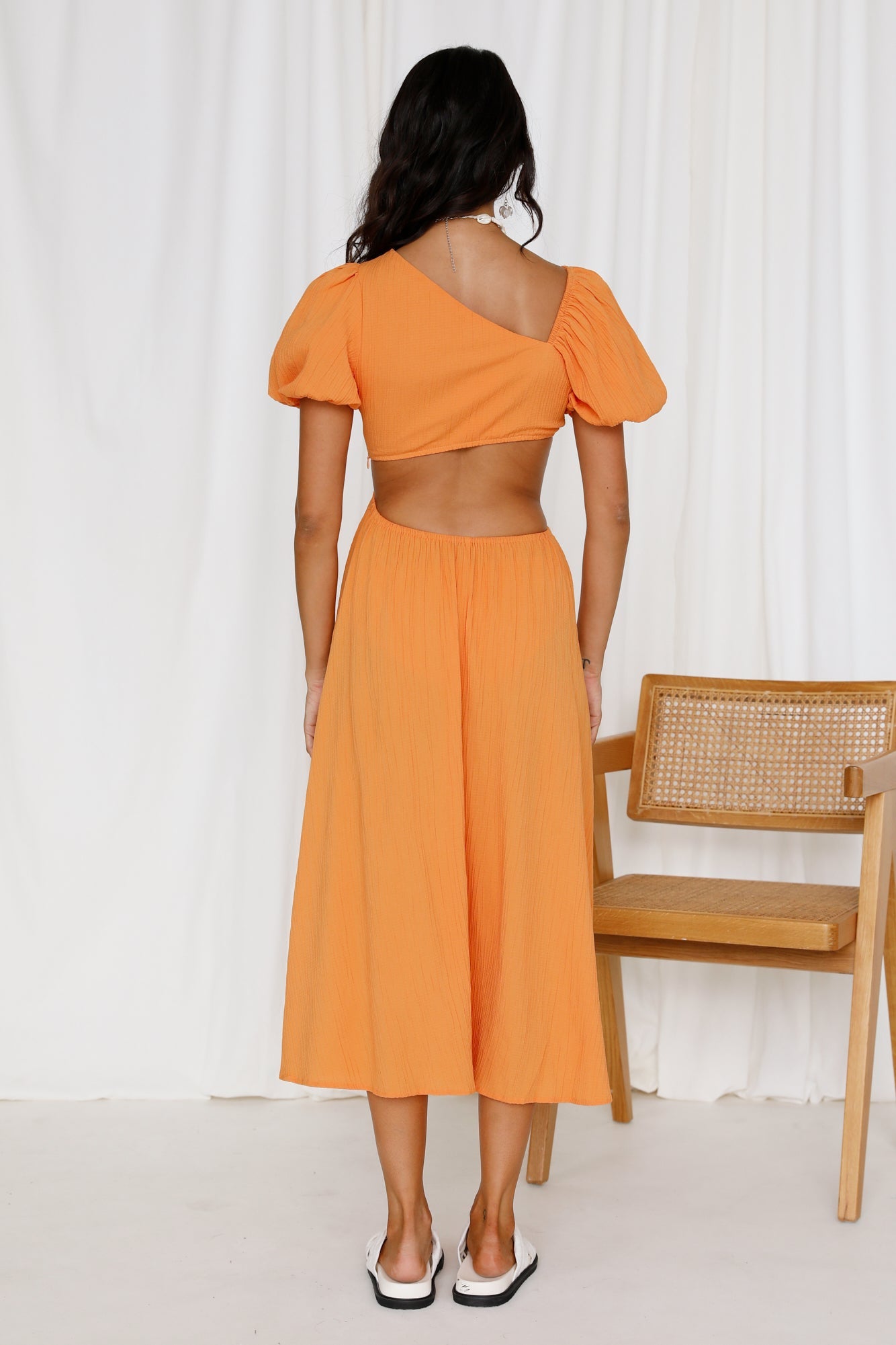 Scent Of Jasmine Maxi Dress Orange