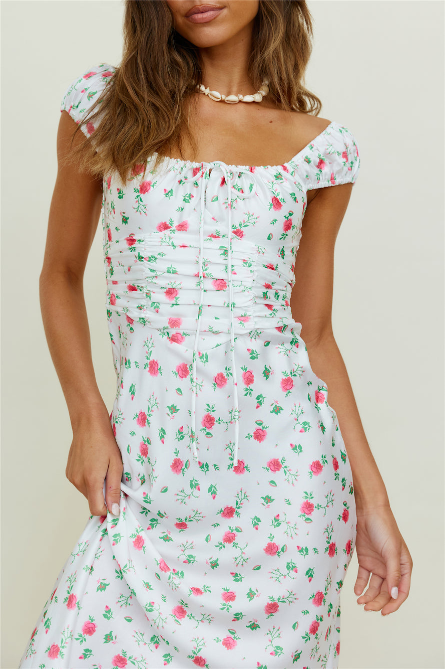 Flourishing Midi Dress Floral