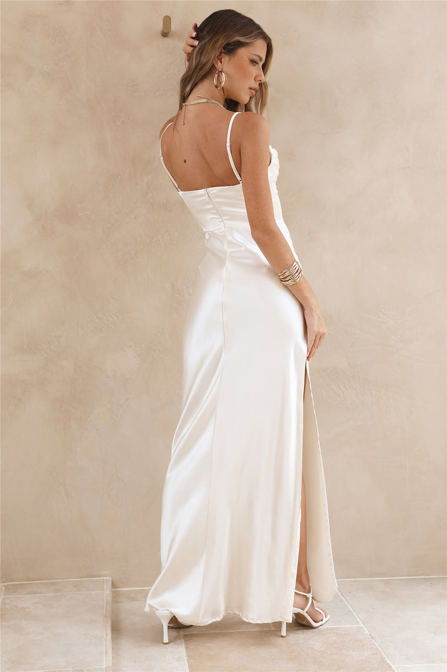 Sweet Nothing Maxi Dress White