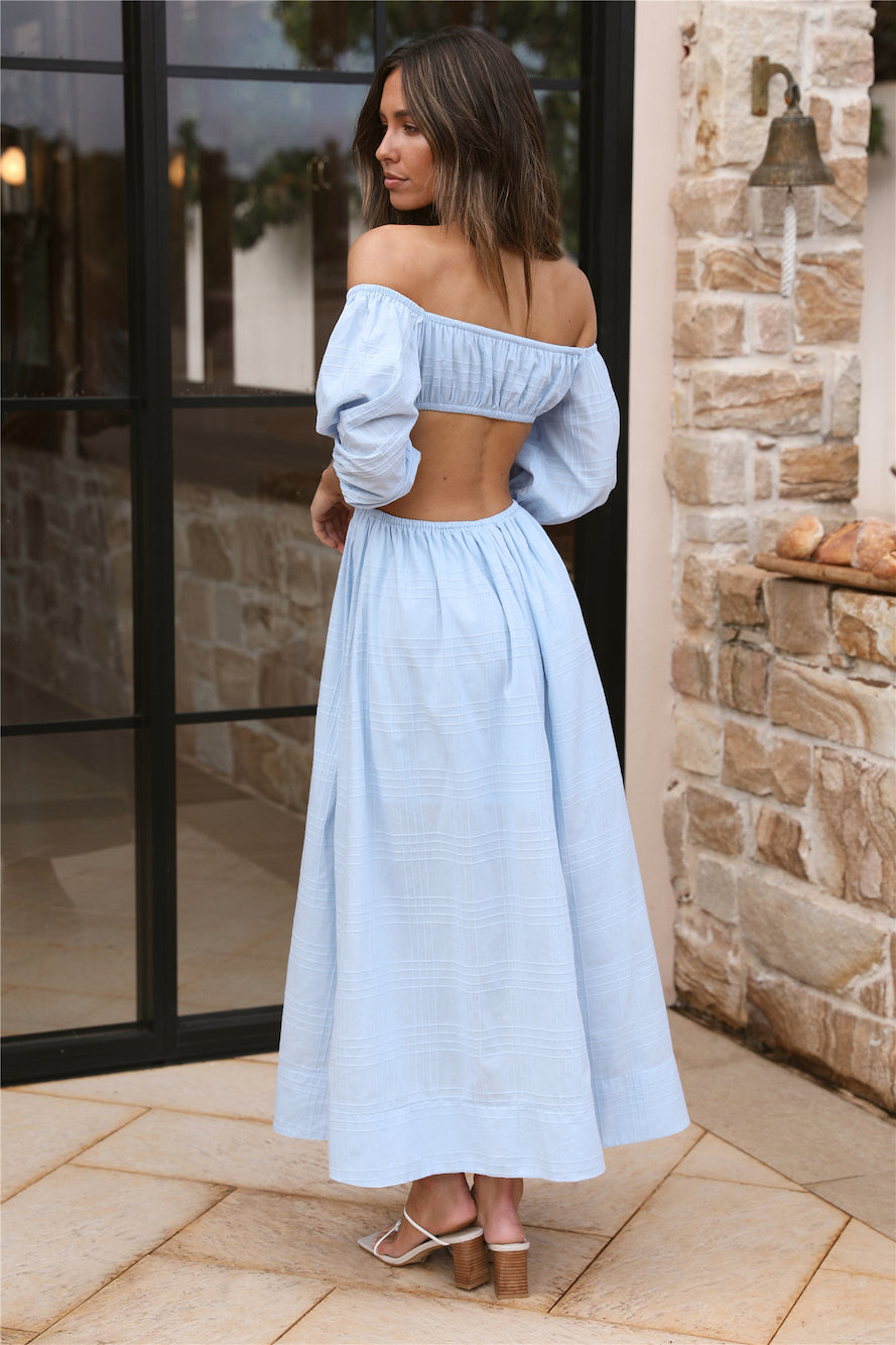 Pavilion Maxi Dress Blue