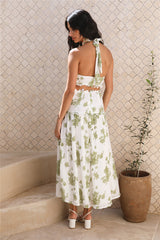 Sweet As Honey Maxi Dress Green