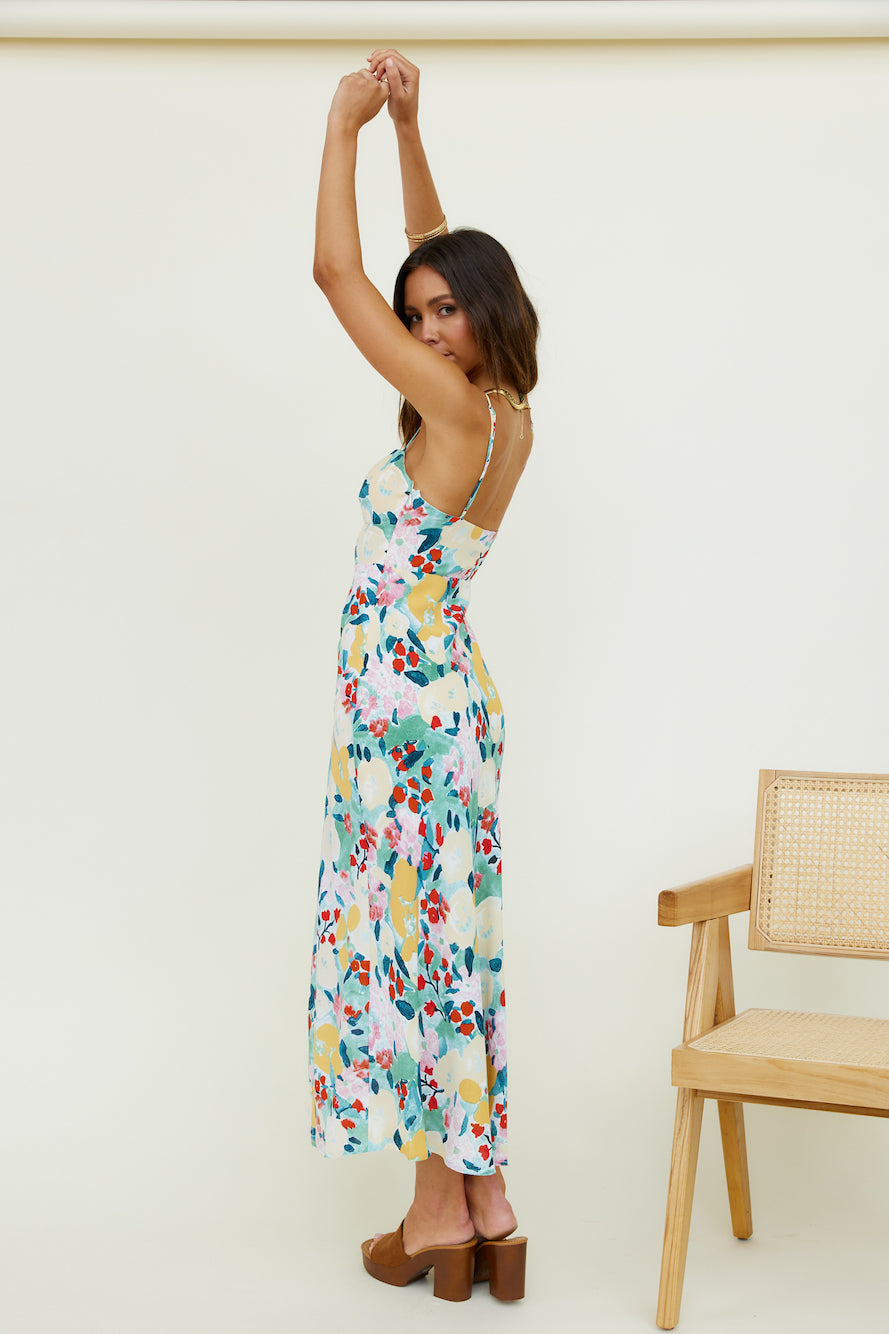 No Denial Maxi Dress Floral