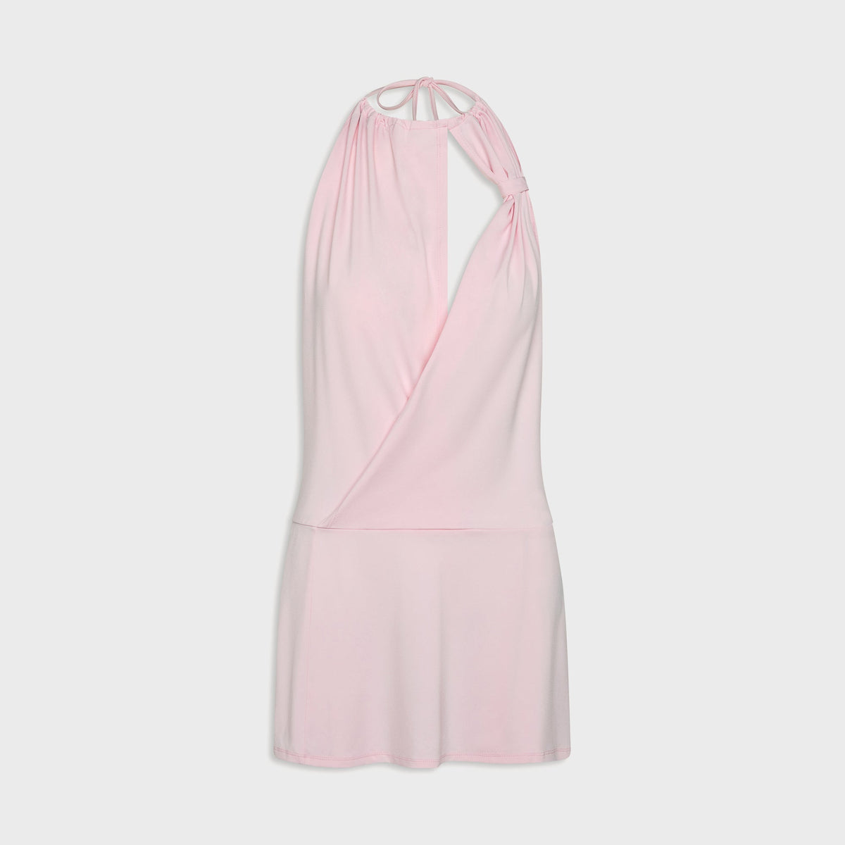 Frankies Bikinis Cindy Wrap Mini Dress - Ballerina