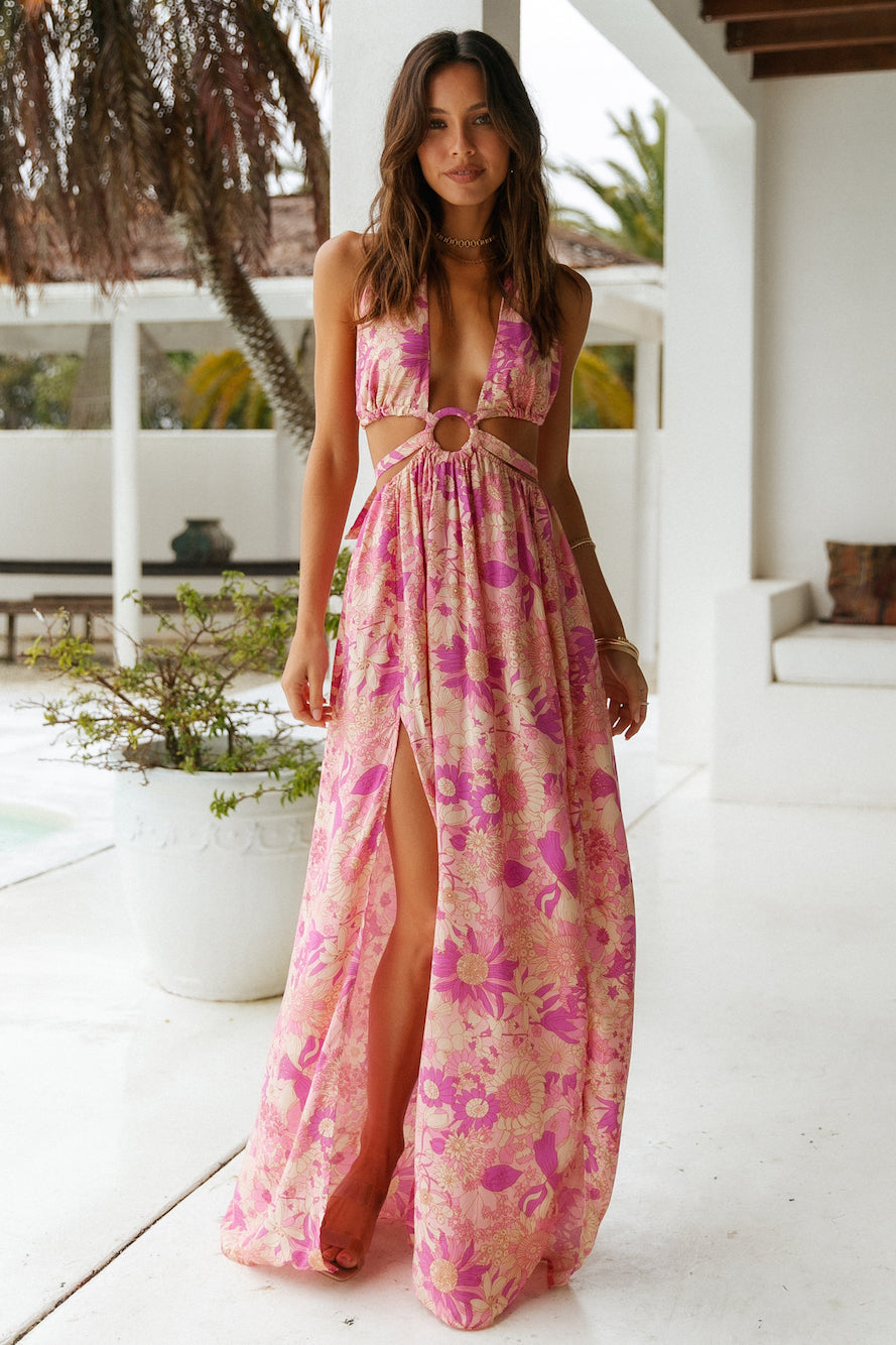 Make It Mine Maxi Dress Purple