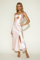 Rose Skies Maxi Dress Pink