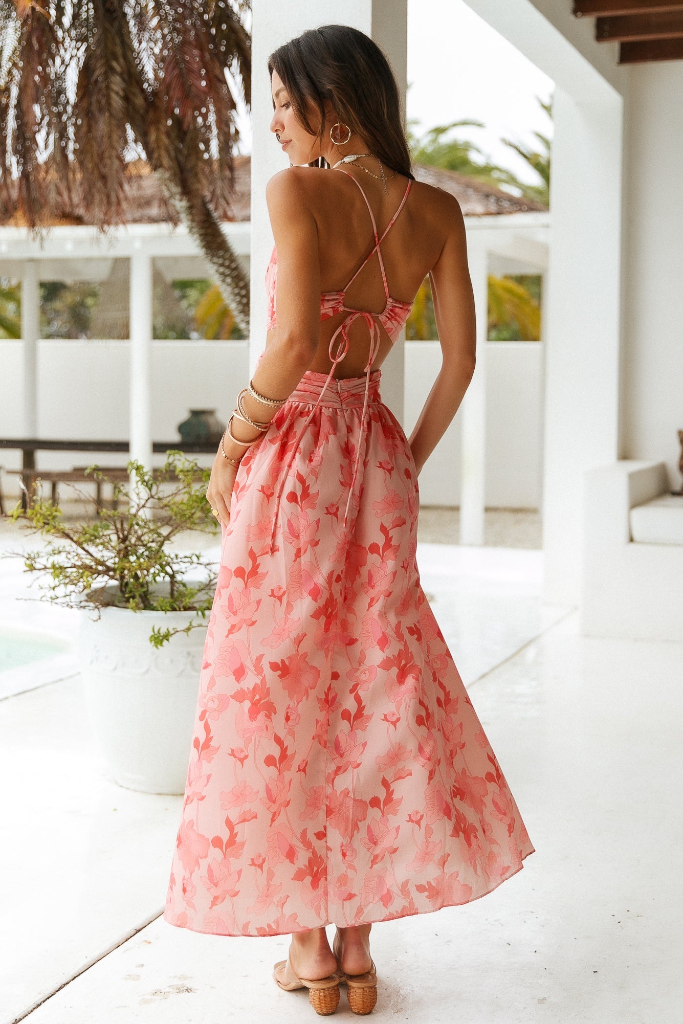 Right Choices Maxi Dress Pink