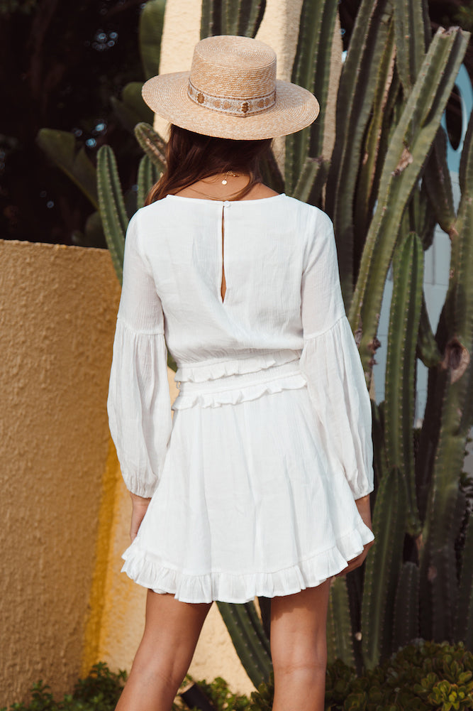 Naoshima Dress White