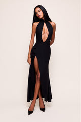 Suki Halter Neck Gown