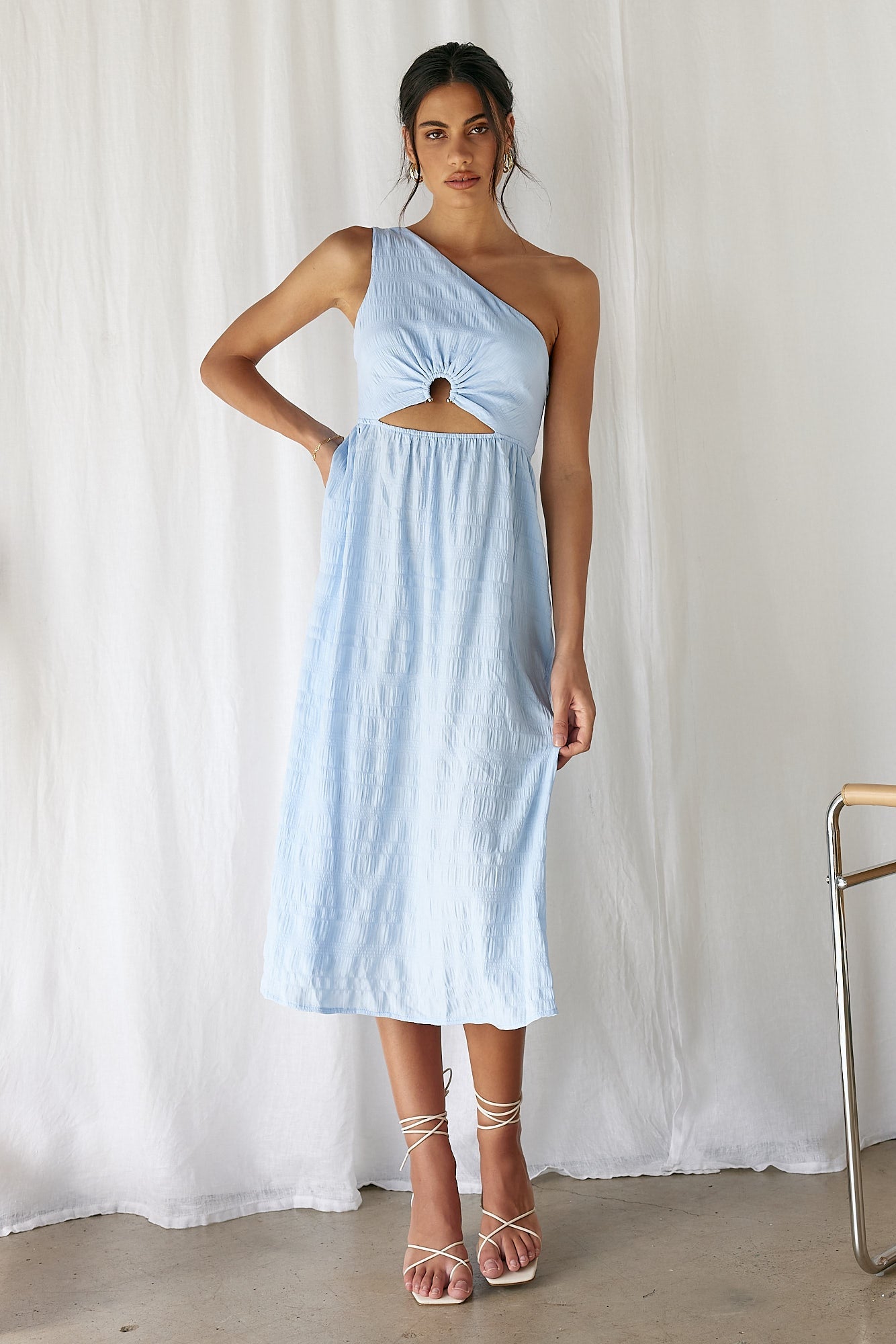 Dive In Maxi Dress Blue