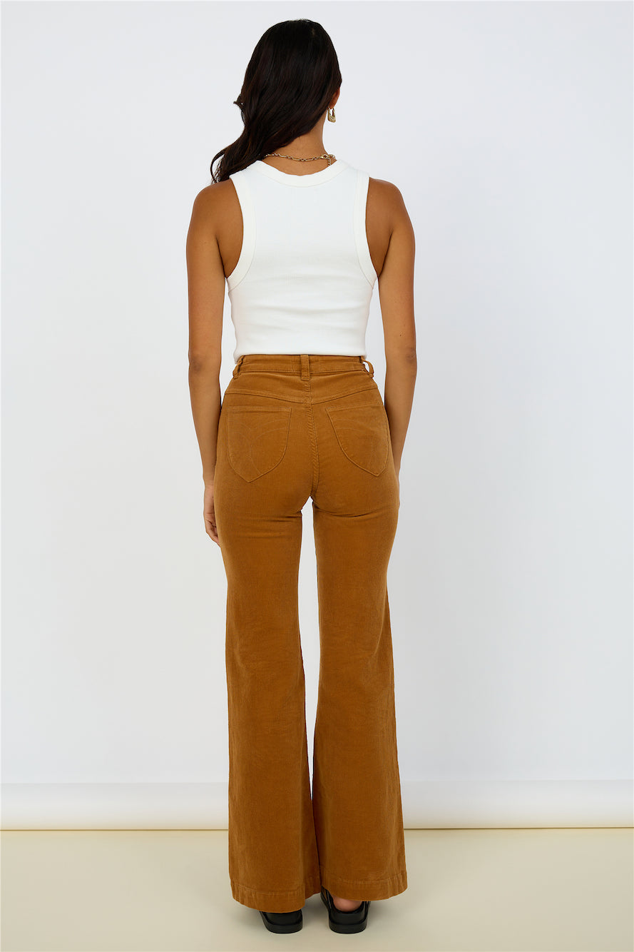 ROLLA'S Eastcoast Flare Pants Tancord