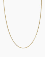 14K Gold Micro Mini Venice Necklace