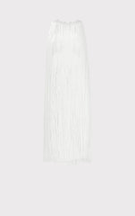 Racer Fringe Mini Dress