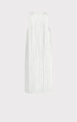 Racer Fringe Mini Dress