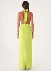 Feyric Maxi Dress - Apple Green