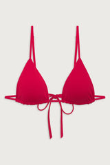 Lumia Triangle Bikini Top - True Red