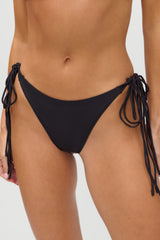 X Jennie Camille Cheeky Bikini Bottom - Black