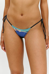X Khy Divine Skimpy Bikini Bottom - Malibu Sunset