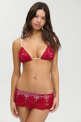 Shelly Crochet Swim Skirt - Havana Crochet