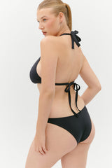 Harper Cheeky Bikini Bottom - Black