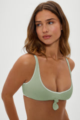 Kacey Skimpy Bikini Top - Minty
