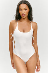 La Plage One Piece Swimsuit - Optic White