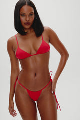 Lumia Triangle Bikini Top - True Red