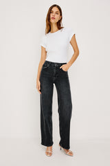 Getty Wide Leg - Black Pearl