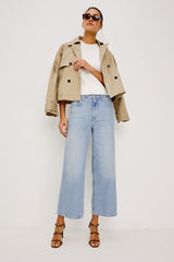 Getty Crop Wide Leg - Jasper