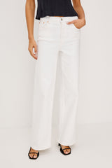 Petite Getty Wide Leg - Vintage Ecru
