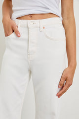 Getty Wide Leg - Vintage Ecru Cuffed