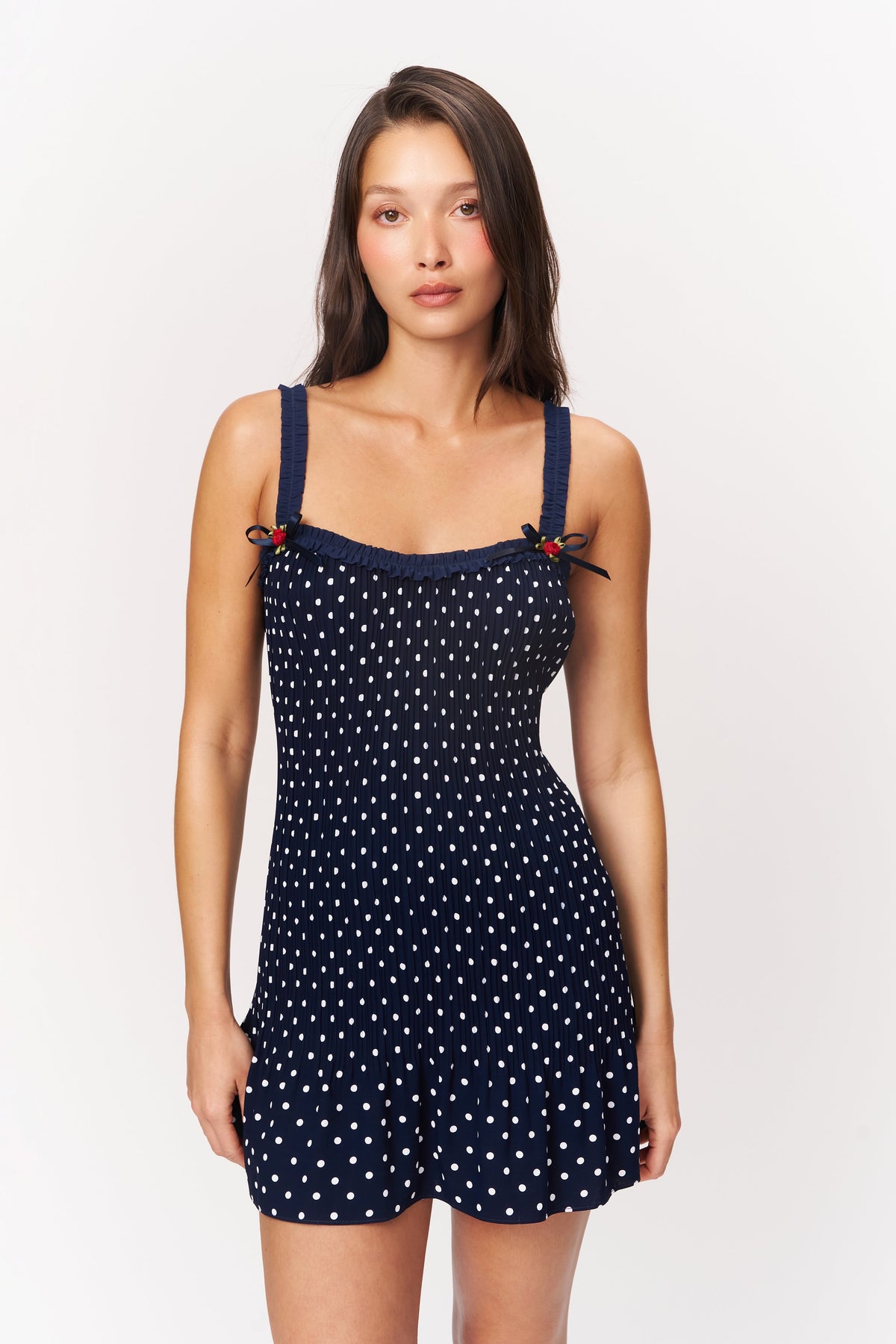 Penelope Plisse Dress