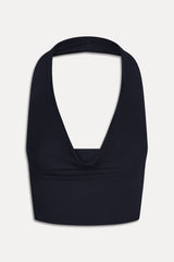 Gianna Halter Bikini Top - Black