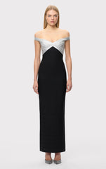 The Metallic Bonnie Gown