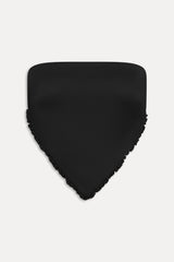 Harley Bandeau Bikini Top - Black