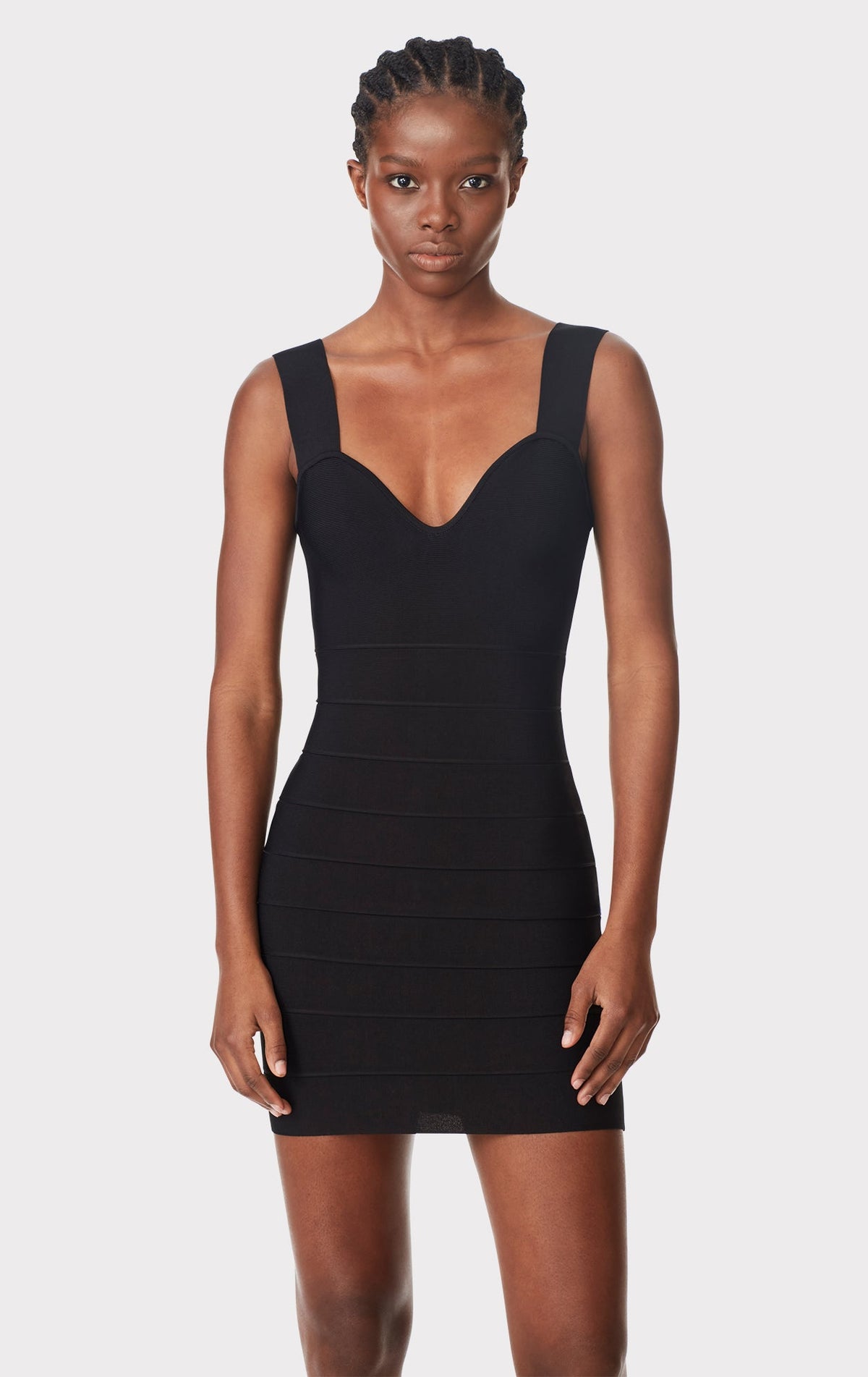 Icon Strappy Sweetheart Mini Dress