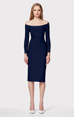 Icon Scoop Neck Midi Dress