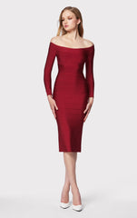 Icon Scoop Neck Midi Dress