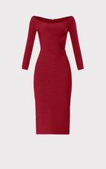 Icon Scoop Neck Midi Dress