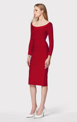 Icon Scoop Neck Midi Dress