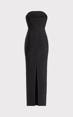 Icon Chevron Bustier Gown