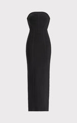 Icon Chevron Bustier Gown