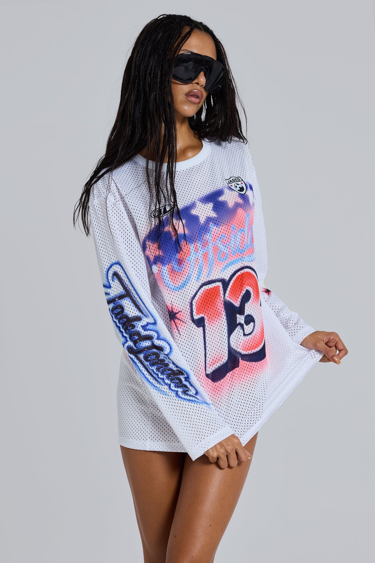 Off-Side Airbrush Airtex Oversized Tee