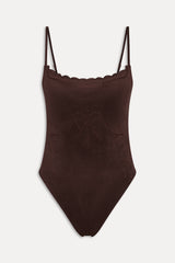 Juliet Cheeky One Piece Swimsuit - Desert Suede
