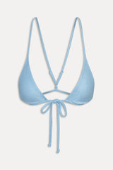 X Jennie June Terry Bikini Top - Ocean Dip