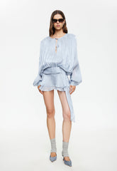 Elements Mini Dress - Baby Blue
