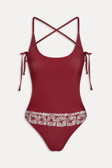 La Plage One Piece Swimsuit - Postcard From Paradise